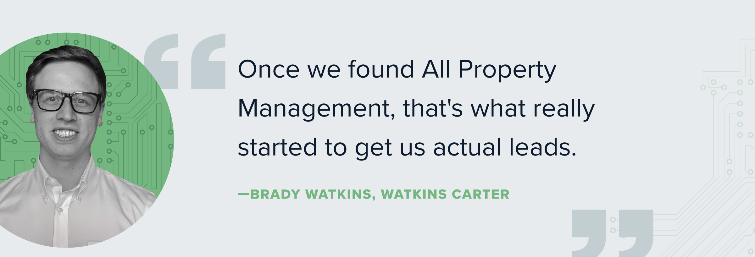 Watkins Carter Property Management quote