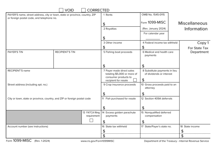 1099 for property management inline 1